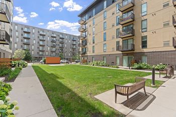 Four outdoor courtyards